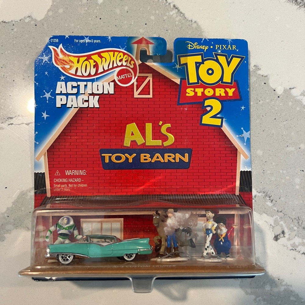 NIB Hot Wheels Toy Story 2 Action Pack - Al's Toy Barn
